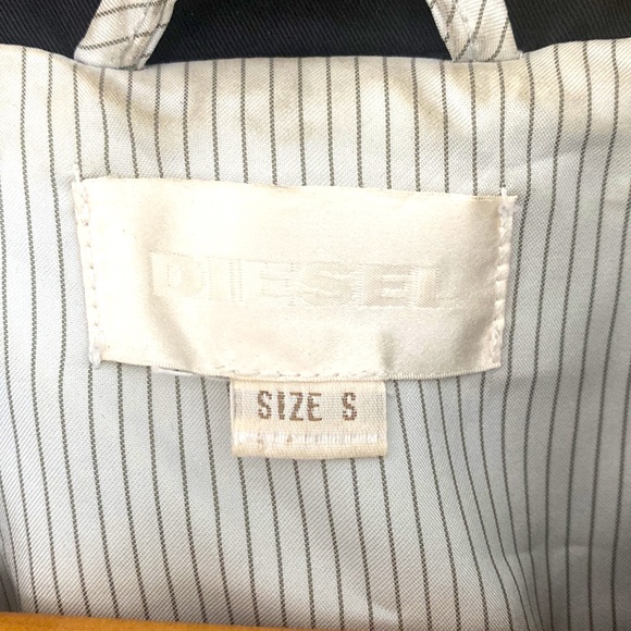 Diesel mens black relax suit jacket - Picture 3 of 8